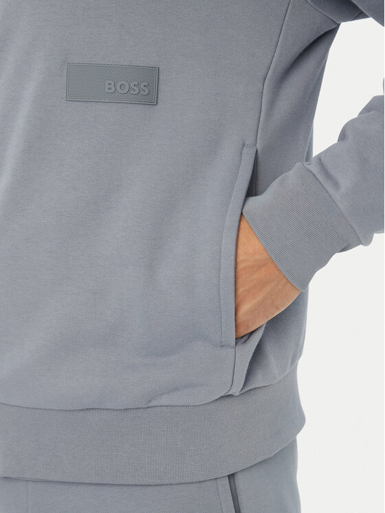 BOSS BOSS Світшот 50564104 Сірий Relaxed Fit