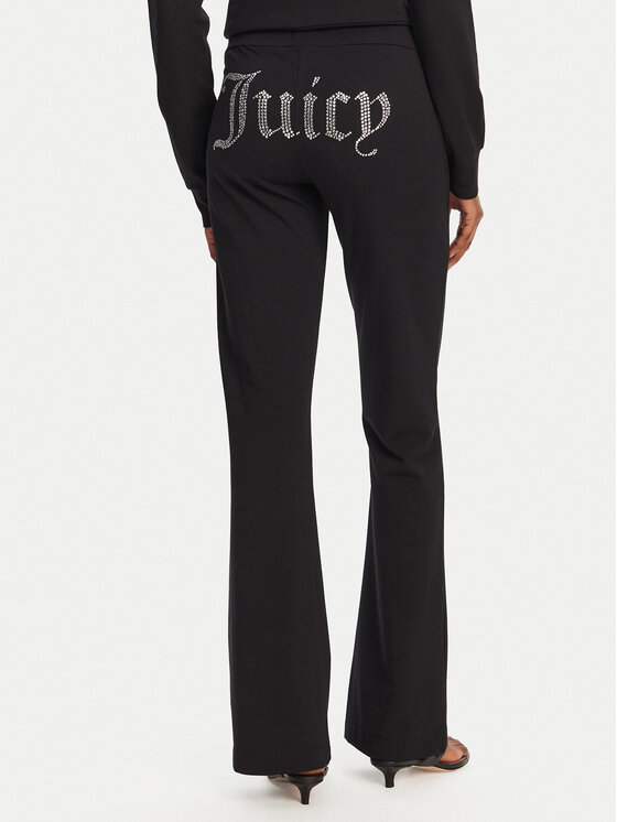 Juicy Couture Juicy Couture Pantaloni trening Apollo JCWBJ125311 Negru Flared Leg