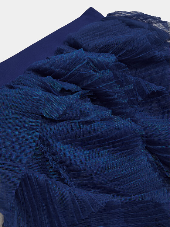 LaVashka LaVashka fustă din tulle 25F Bleumarin Regular Fit