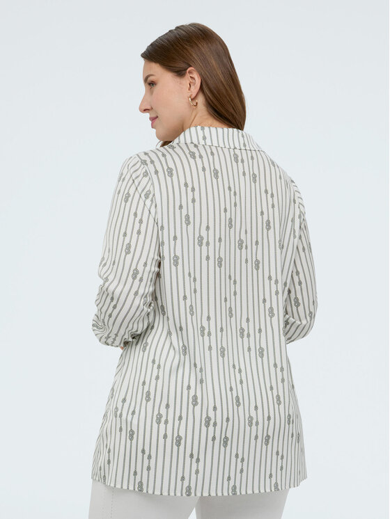 Fiorella Rubino Fiorella Rubino Camicia 5089T001463N0S1 Bianco Regular Fit