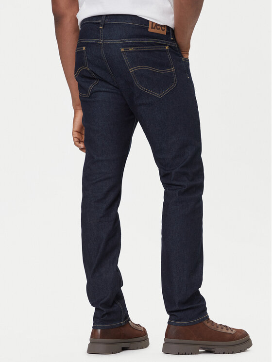 Lee Lee Jeansy Rider 112372611 Tmavomodrá Slim Fit