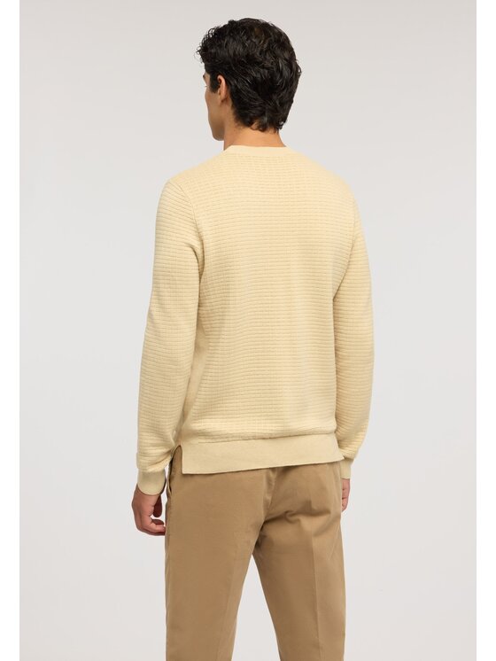 Trussardi Trussardi Kardigan M0138000111N006 Kremowy Regular Fit