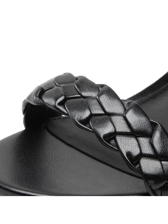 MICHAEL Michael Kors MICHAEL Michael Kors Sandali Astrid Wrapped Sandal 40T2ATHS1L Črna