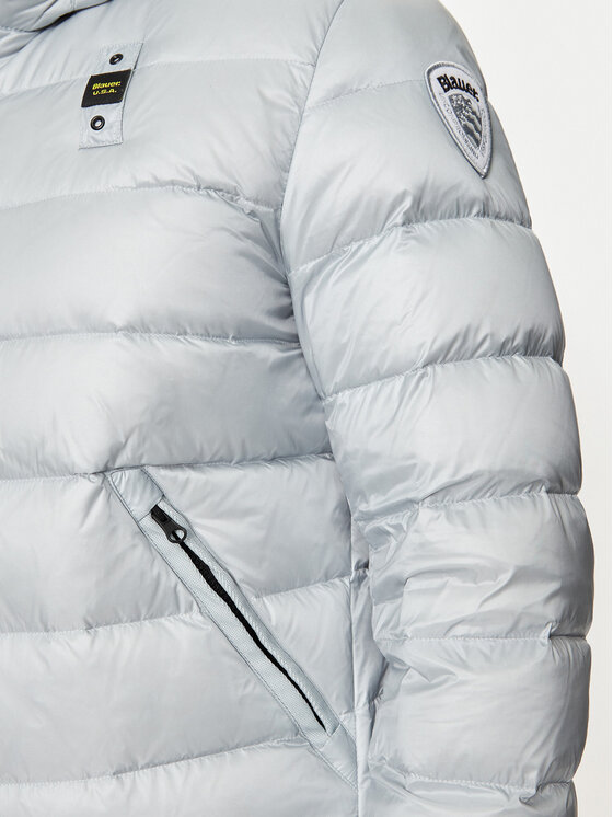 Blauer Blauer Μπουφάν πουπουλένιο 24WBLUC03023 975GG Γκρι Regular Fit