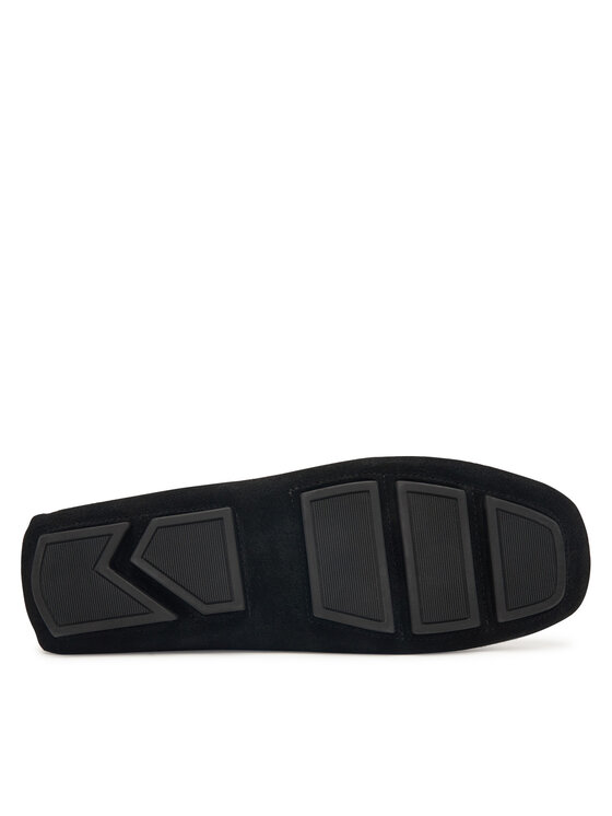 Calvin Klein Calvin Klein Mokasíny Square Driver Suede HW0HW02844 Černá