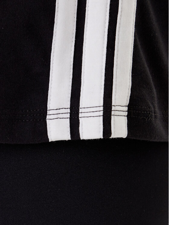 adidas adidas T-Shirt Essentials 3-Stripes JD0846 Černá Regular Fit