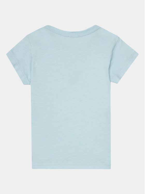 United Colors Of Benetton United Colors Of Benetton T-Shirt 3I1XA104H Błękitny Regular Fit