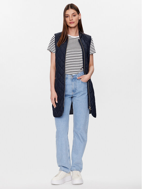 Geox Geox Γιλέκο Asheely W3520N-T2973 F1624 Σκούρο μπλε Regular Fit