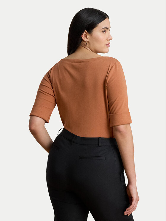 LAUREN RALPH LAUREN LAUREN RALPH LAUREN Μπλουζάκι Judy 200654963505 Πορτοκαλί Slim Fit