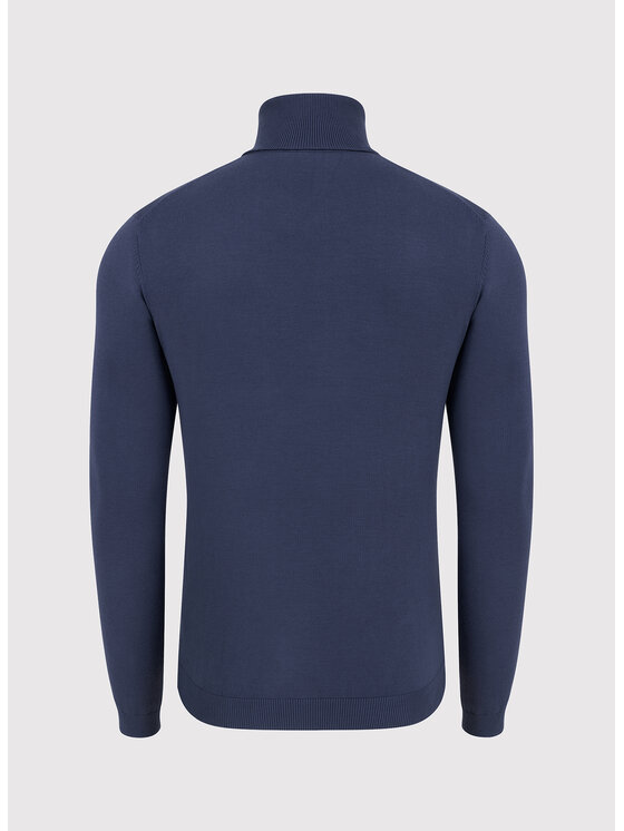 Pako Lorente Pako Lorente Sweter P26WN-2X-016 Granatowy Classic Fit