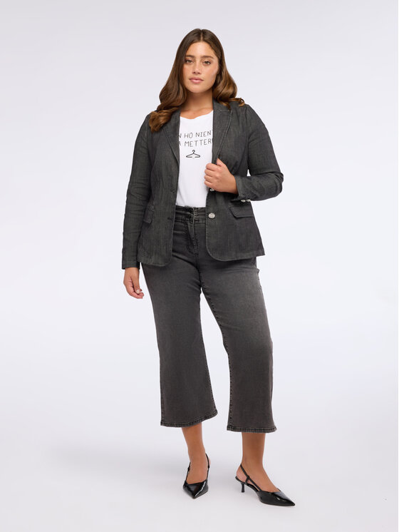 Fiorella Rubino Fiorella Rubino Giacca outdoor Q532T000215N033 Nero Regular Fit