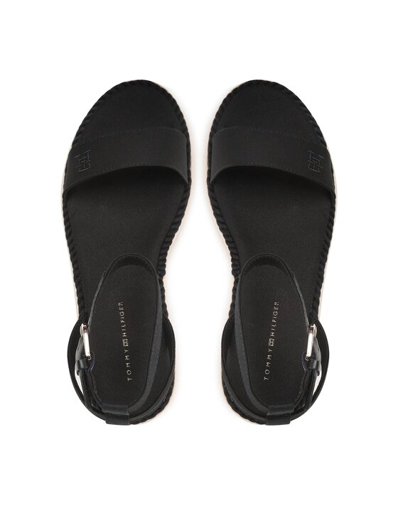 Tommy Hilfiger Tommy Hilfiger Σανδάλια Rope Flatform FW0FW07019 Μαύρο