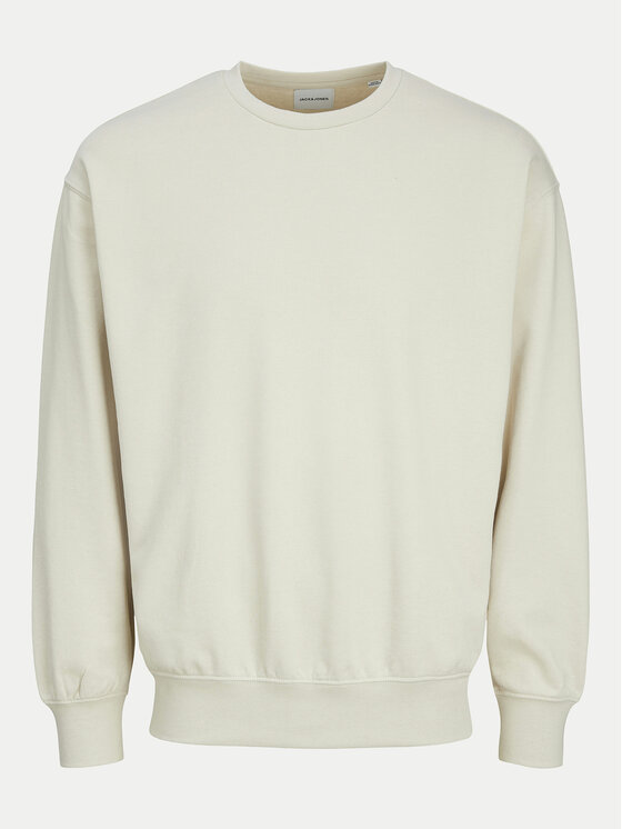 Jack & Jones Jack & Jones Mikina Charge 12257853 Béžová Loose Fit