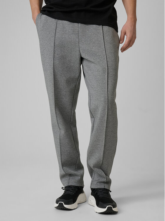4F 4F Spodnie dresowe SPORT STORIES 25/26 Szary Regular Fit