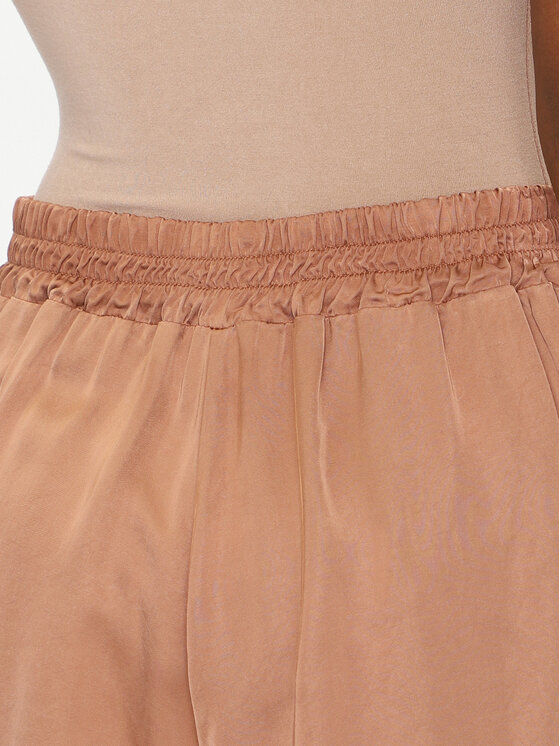 ViCOLO ViCOLO Шорти от плат TD0764 Бежов Regular Fit