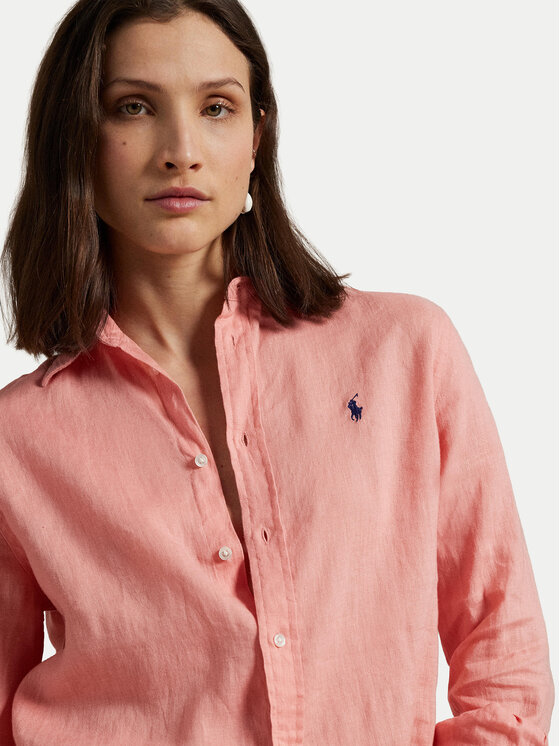 Polo Ralph Lauren Polo Ralph Lauren Särk 211970730012 Korallivärviline Classic Fit