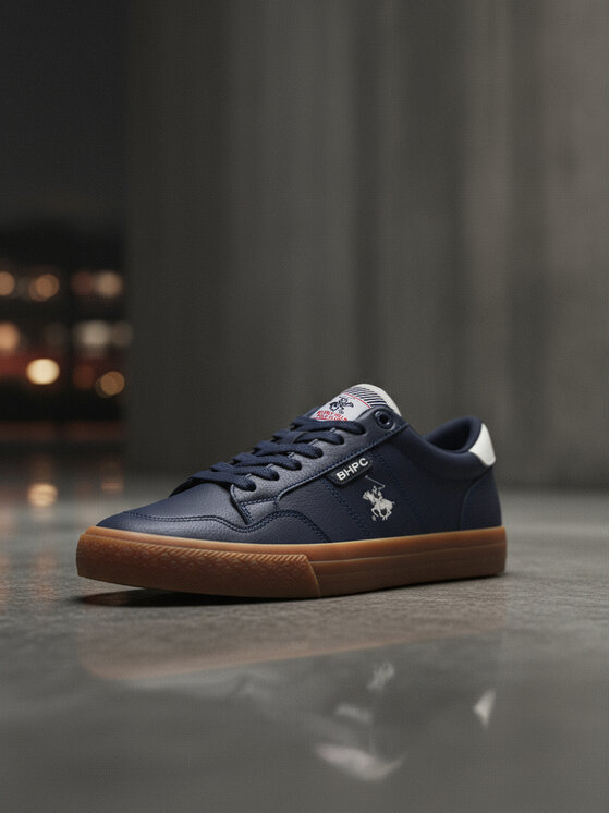 Beverly Hills Polo Club Beverly Hills Polo Club Sneakersy CEO-V5-FALCO Granatowy