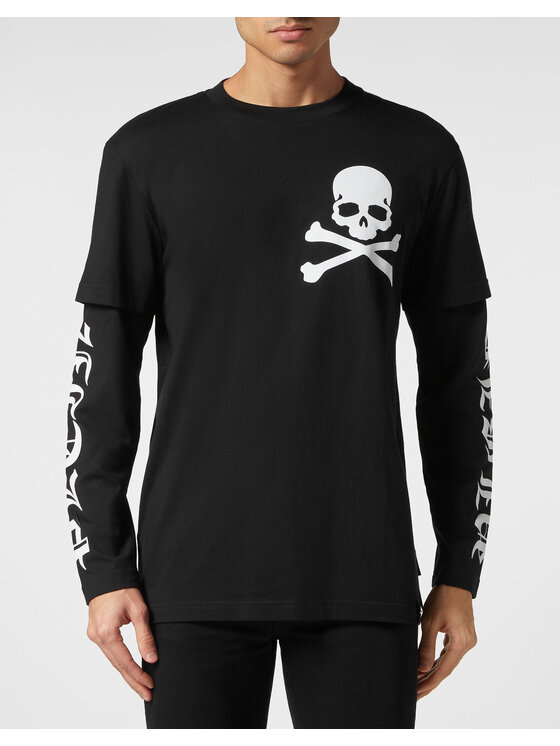 PHILIPP PLEIN PHILIPP PLEIN T-Shirt 14855 Černá Regular Fit