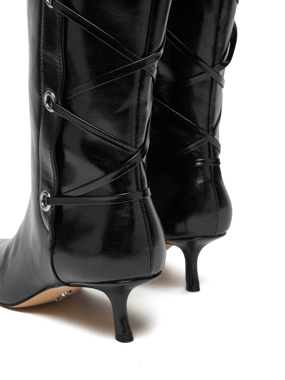 Steve Madden Steve Madden Ботуши Ballpark SM11005048 Черен