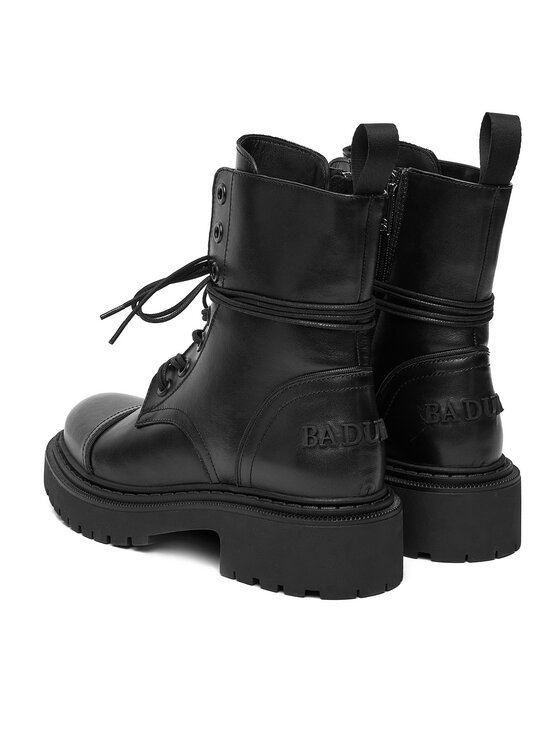 Badura Badura Šnurovacia obuv C-70307 Čierna