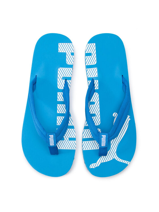 Puma blue hot sale flip flops