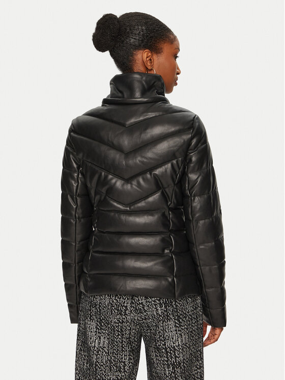 Morgan Morgan Geacă de iarnă 242-GKIDIA Negru Regular Fit