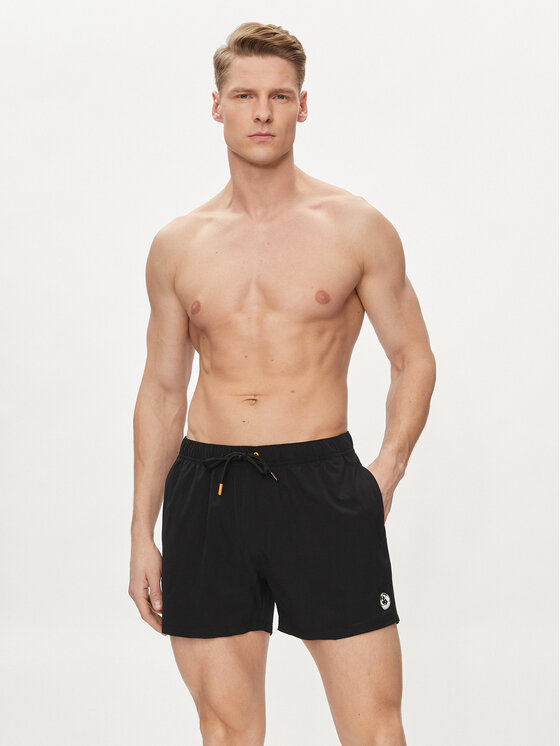 Save The Duck Save The Duck Pantaloni scurți pentru înot Demna DW1222M-RIPO18 Negru Regular Fit