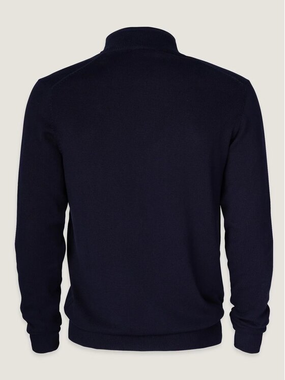 Willsoor Willsoor Sweter 71425 Granatowy Regular Fit