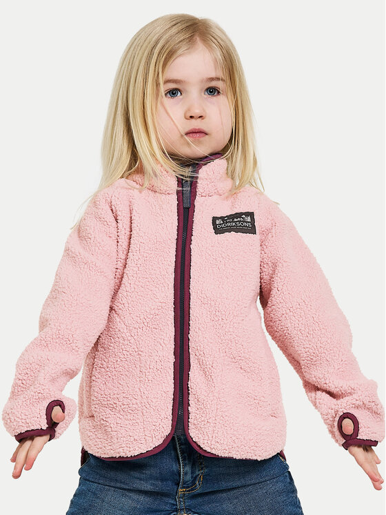Didriksons Didriksons Felpa di pile Gibbs 505577 Rosa Regular Fit
