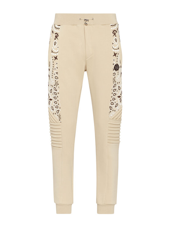 PHILIPP PLEIN PHILIPP PLEIN Jogger nohavice 1871 Béžová Jogger Fit