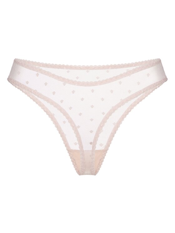 Merci Lingerie Merci Lingerie Stringi EMSD10P08 Różowy