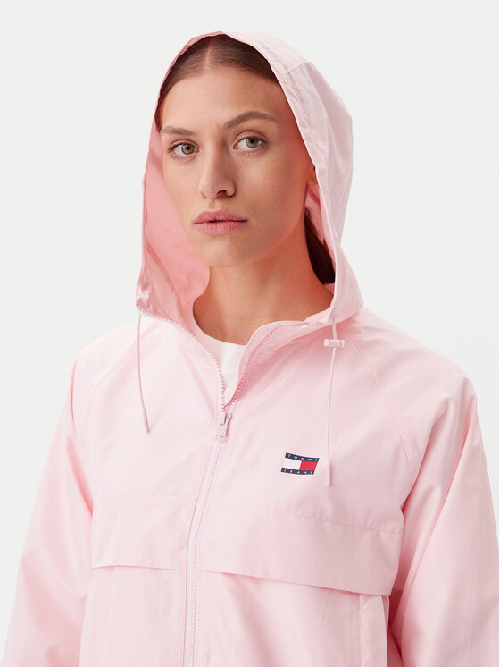 Tommy Jeans Tommy Jeans Wiatrówka Essential DW0DW20672 Różowy Relaxed Fit