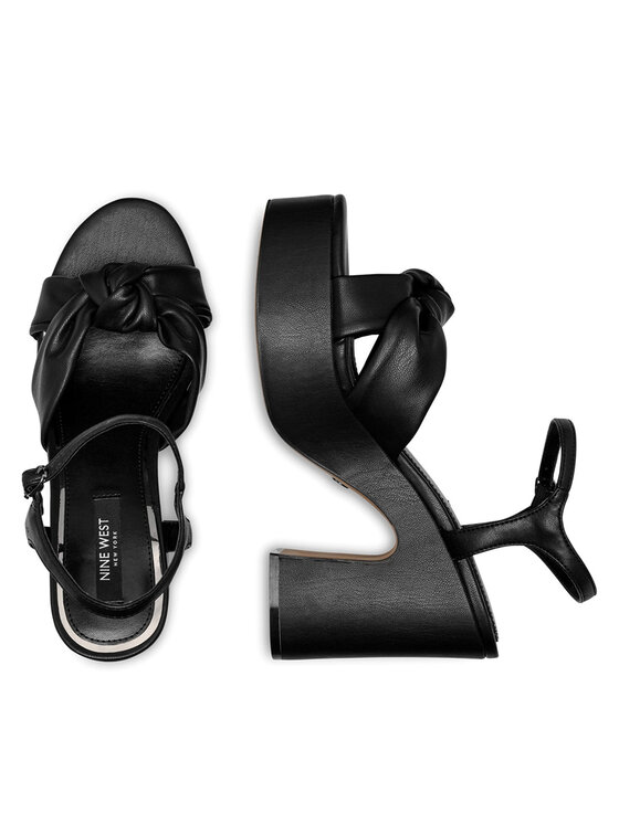 Nine West Nine West Sandały WFA2634-1 Czarny