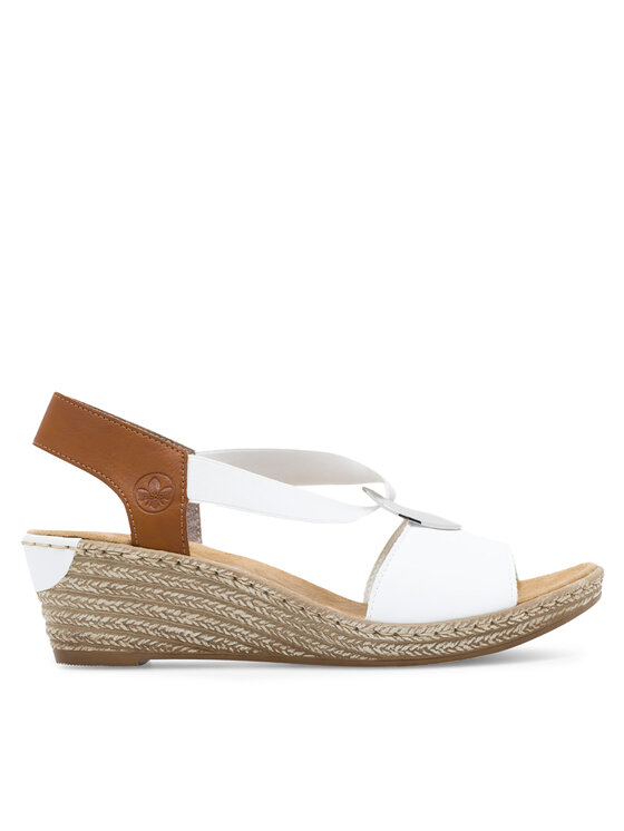 Rieker Rieker Sandale 624H6-81 Alb