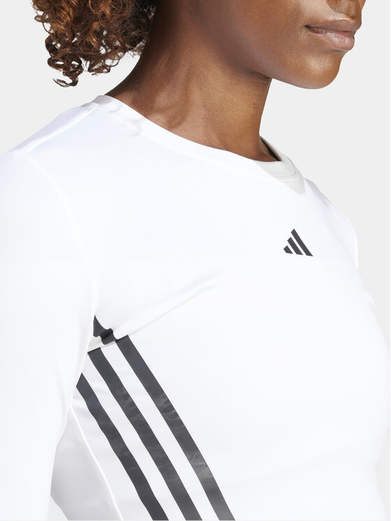 adidas adidas Treniņkrekls AEROREADY Hyperglam IL6971 Balts Tight Fit