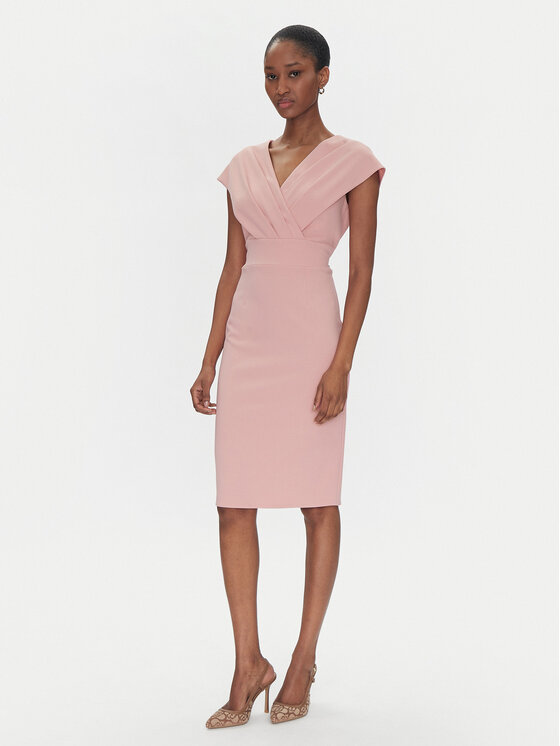Rinascimento Rinascimento Coctailkleid CFC0122760003 Rosa Regular Fit