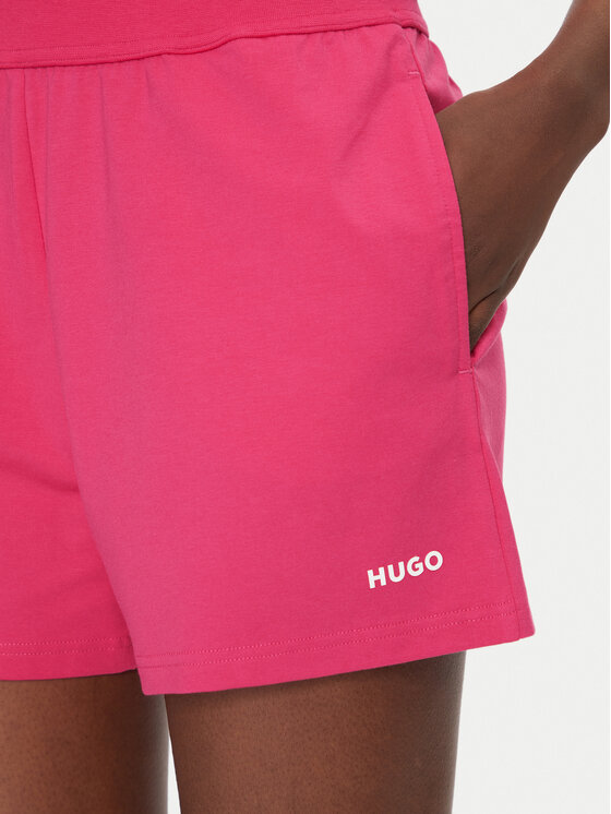 HUGO HUGO Pantaloni scurți sport 50490596 Roz Regular Fit