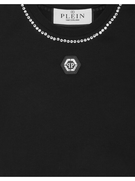PHILIPP PLEIN PHILIPP PLEIN T-Shirt 28141 Czarny Regular Fit