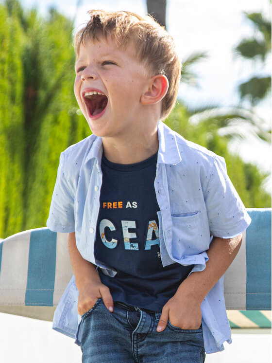 Mayoral Mayoral T-shirt 3019 Blu scuro