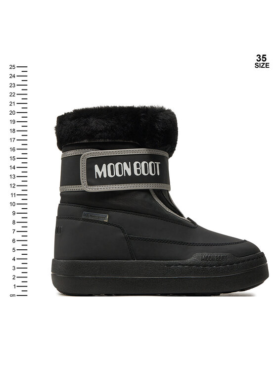 Moon Boot Moon Boot Μπότες Χιονιού Junior Park Strap 80D3440030 Μαύρο