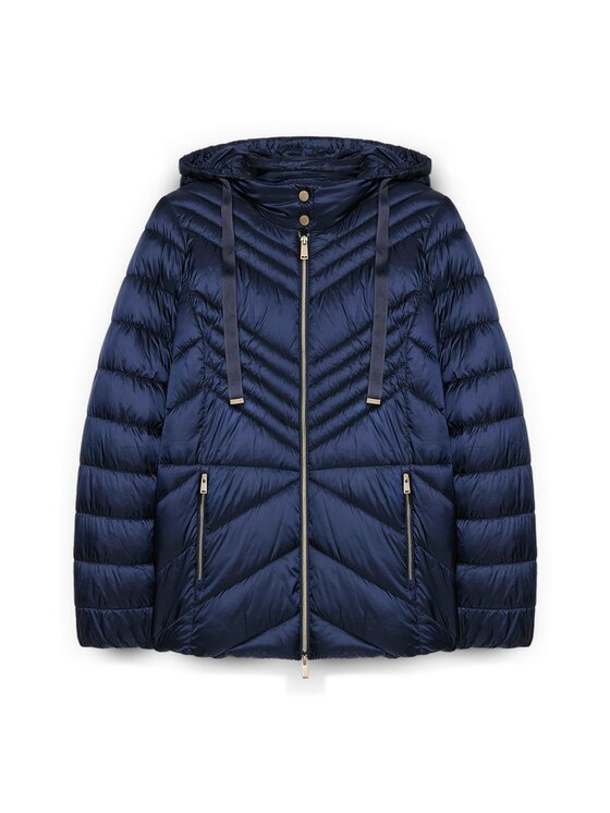 Fiorella Rubino Fiorella Rubino Giubbotto piumino F431T001332N034 Blu Regular Fit