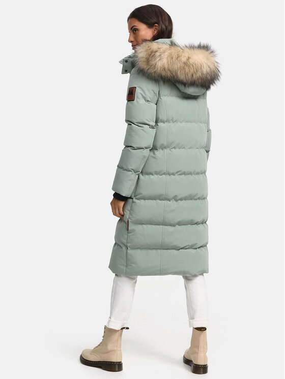 Marikoo Marikoo Kurtka zimowa Schneesternchen Zielony Regular Fit