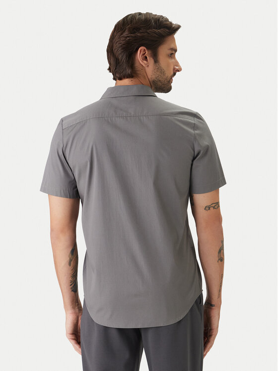 HUGO HUGO Hemd Ellino 50560584 Grau Relaxed Fit