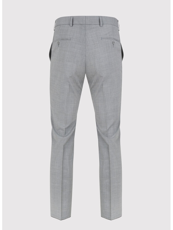Pako Lorente Pako Lorente Spodnie garniturowe P23SF-6G-011 Szary Slim Fit