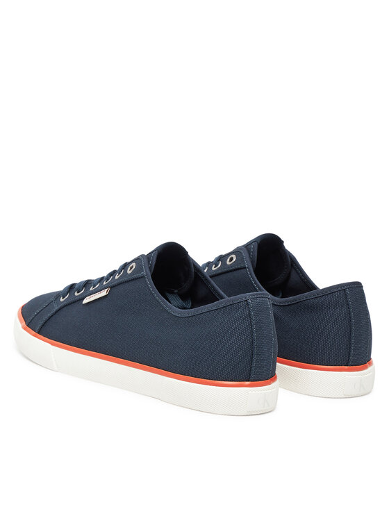 Calvin Klein Jeans Calvin Klein Jeans Tenisky Ess Vulc Low Mg Cv YM0YM01301 Tmavomodrá