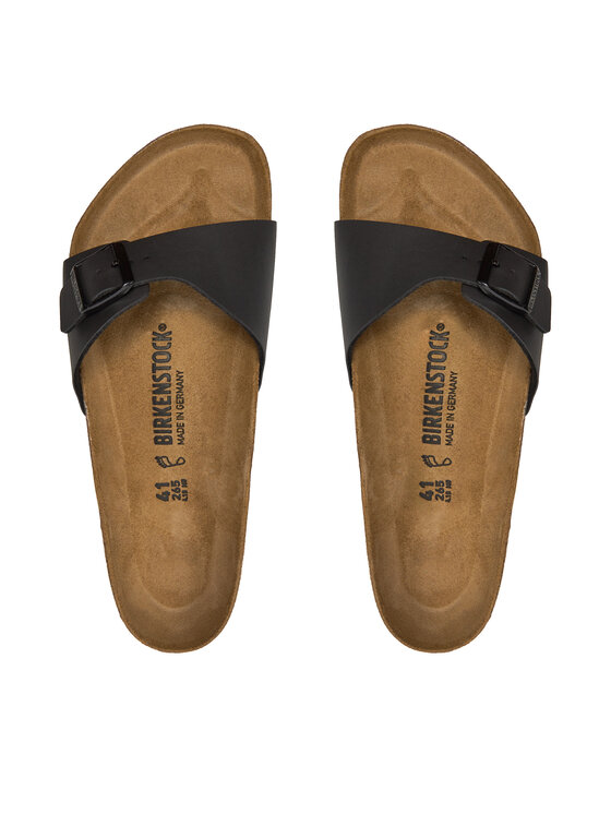 Birkenstock Birkenstock Natikači Madrid 0040791 Črna