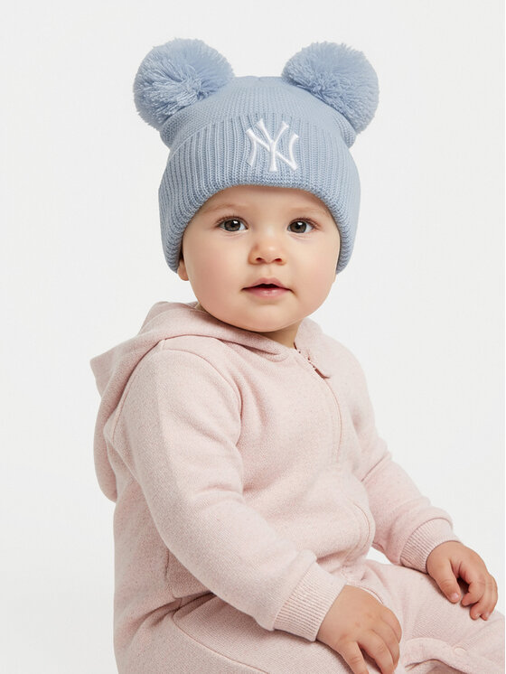 New Era New Era Czapka Child Double Pom Se 60565307 Błękitny