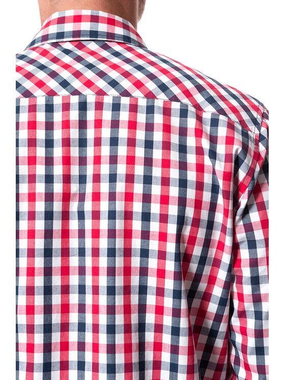 Mustang Mustang Camicia 1/1SLV_1/P_KC Bianco Regular Fit