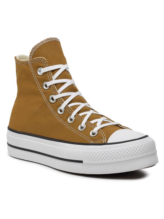 Converse Converse Modne superge Chuck Taylor All Star Lift Platform HI A07210C Rjava