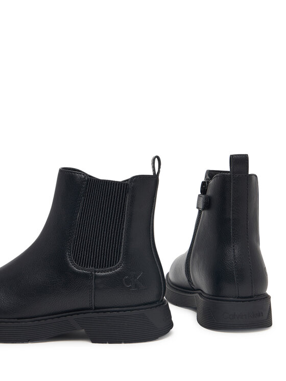 Calvin Klein Calvin Klein Polokozačky Chelsea Boot V3X5-83498-1355 S Černá